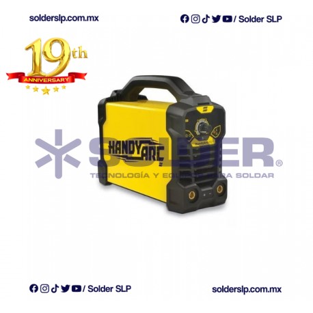 INVERSOR ESAB HANDY ARC 132i DUAL 110 COD. 90180760004