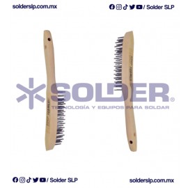 CEPILLO DE ACERO INOXIDABLE 290 X 35MM COD. AUS-970