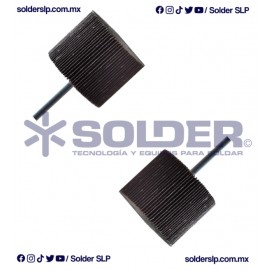 RUEDA FLAP 2?x1-1/2?x1/4? GRANO 80 COD.  AUS 934