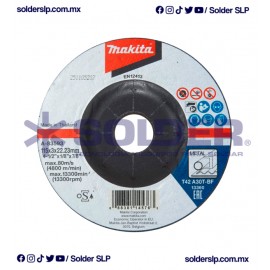 DISCO DE CORTE DE 4 -1/2? MAKITA  COD. A-83593 CONCAVO