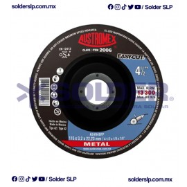 DISCO DE CORTE 4-1/2? EASY-CUT COD. AUS-2006