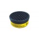 CARTUCHO AMARILLO P/VAPORES/PATICULAS/HUMOS IND COD. 4C5003