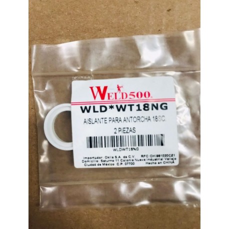 AISLANTE PARA ANTORCHA 185C P/MAQ TT350 COD. WLD*WT-18NG